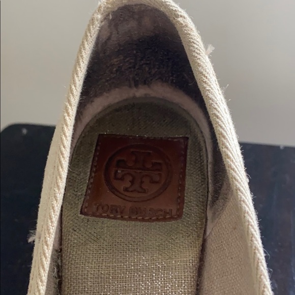 Tory Burch gold wedges - Picture 3 of 9